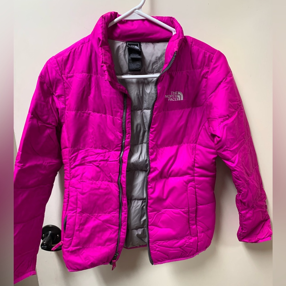 Northface 550 puffer coat. Girls size 10/12